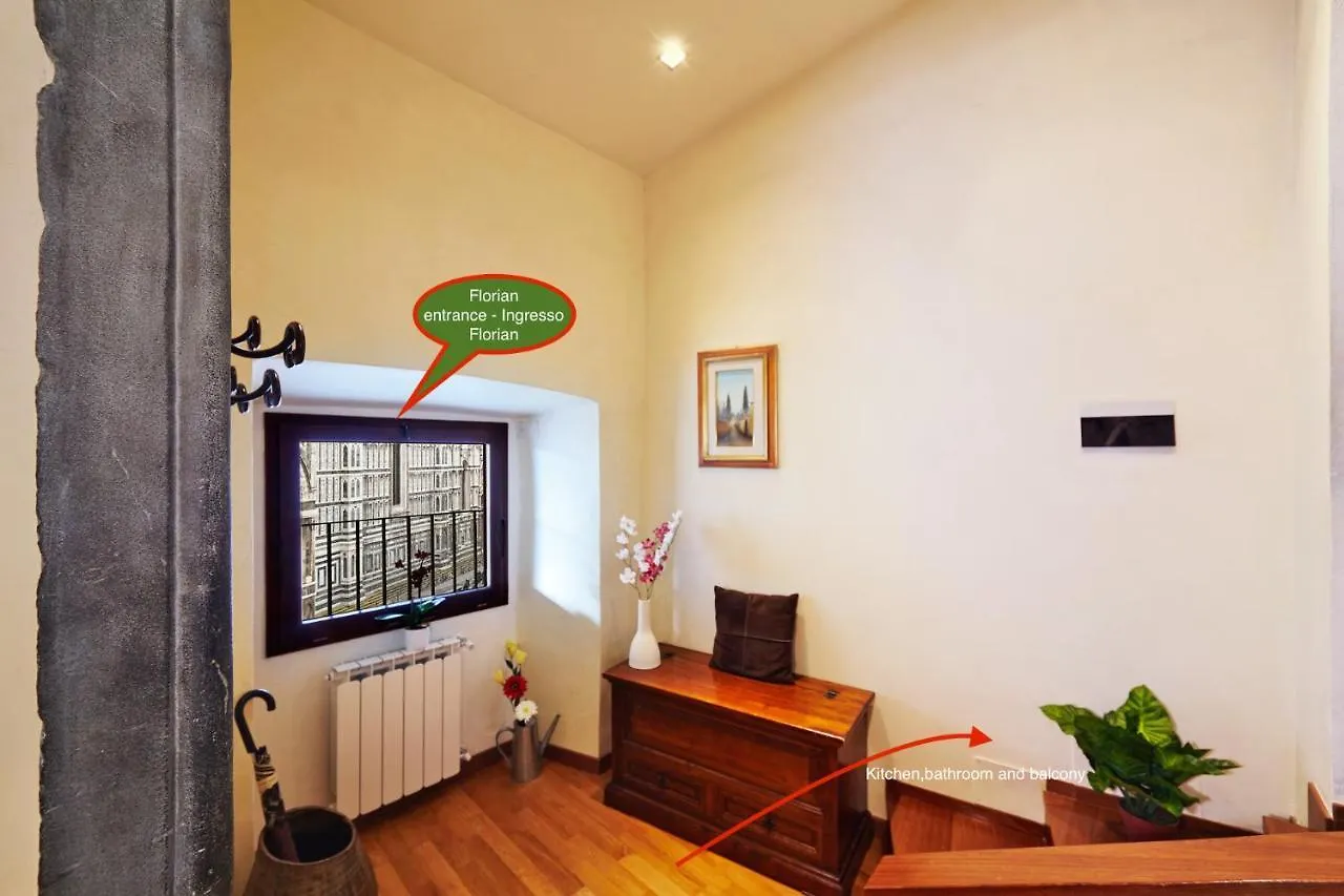 The Flora And Florian Apartments - The Feeling Of Touching The Duomo Florence 0*,  Italie